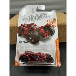 Hot Wheels id Batman Arkham Knight Batmobile Red Chase 2021 Diecast 1:64 HTF 1/8